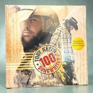 TOBY KEITH 100% Songwriter Walmart Exclusive Red White Blue Splatter LP Vinyl